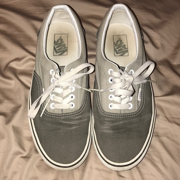 two tone grey vans